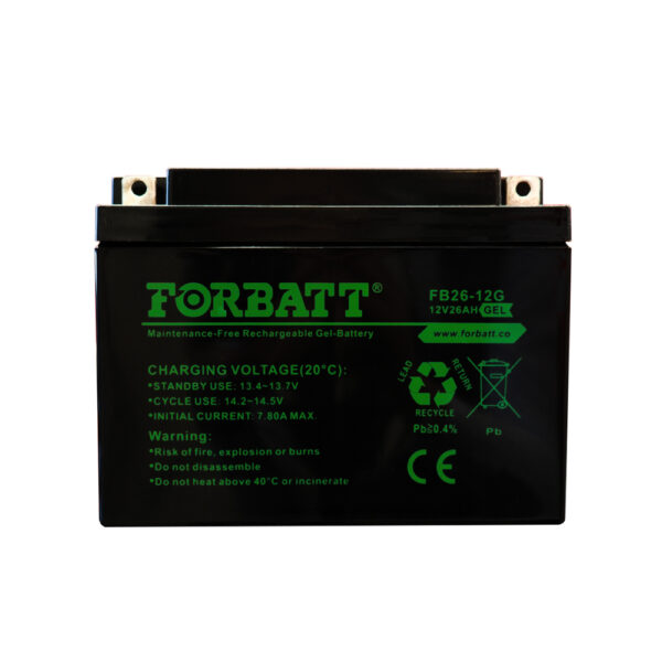Forbatt AGM 12V GEL Battery 26AH