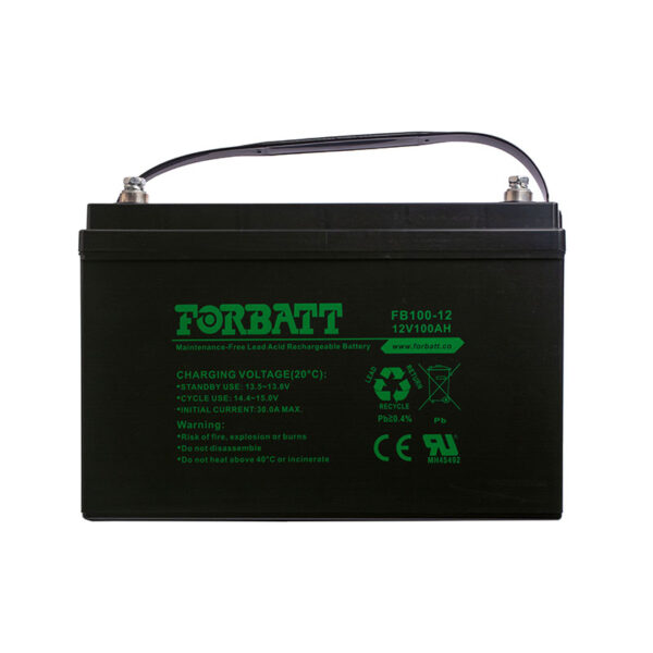 Forbatt AGM 12V Lead Acid Battery 100AH