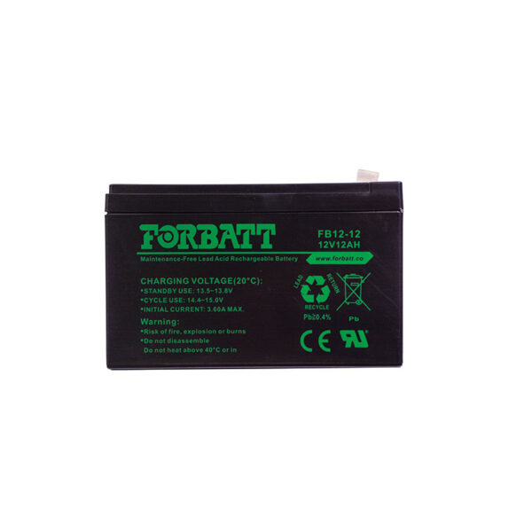 Forbatt AGM 12V Lead Acid Battery 12AH