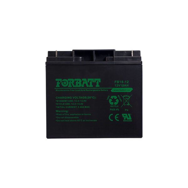 Forbatt AGM 12V Lead Acid Battery 18AH