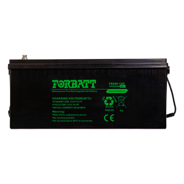 Forbatt AGM 12V GEL Battery 200AH