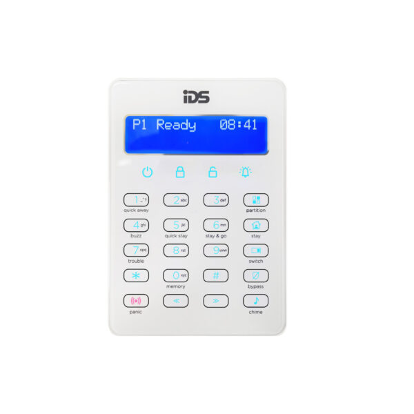 IDS XSeries LCD touch keypad – white